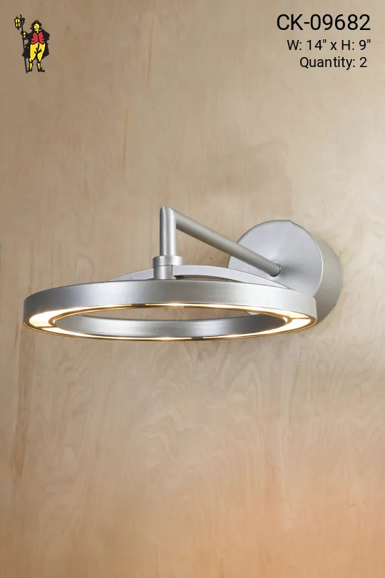 Modern LED Ring Wall Fixture