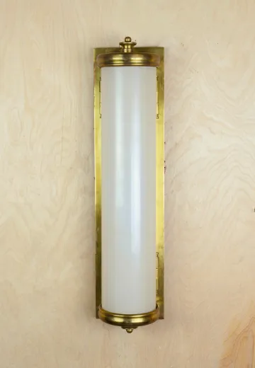 Municipal 22" Brass Wall Sconce