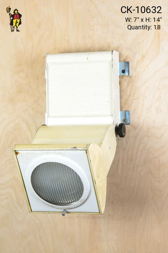 Adjustable Retro Outdoor Spot Light (Some Distressed)