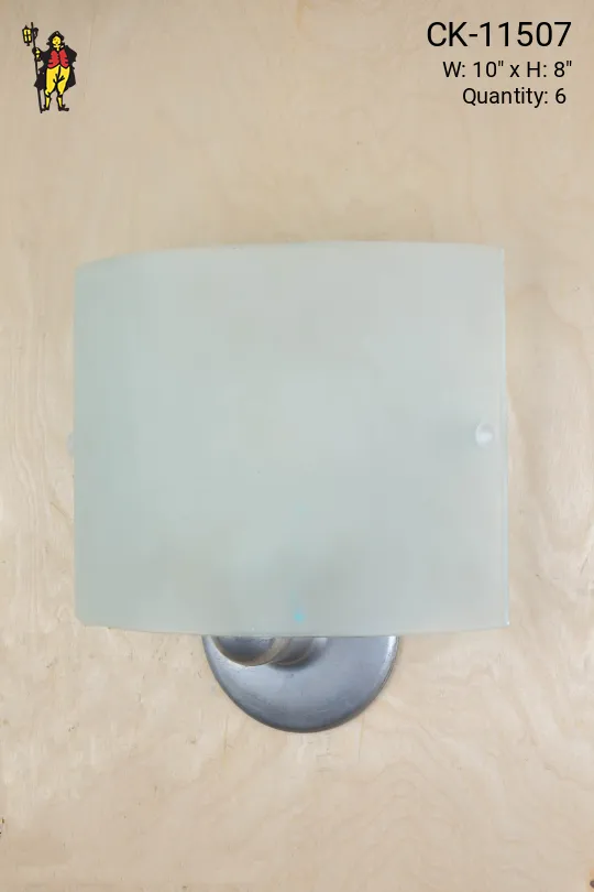 Plastic Shaded Wall Light