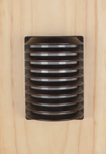 Bronze Caged Wall Sconce