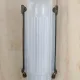 Nickel & Molded Glass Wall Sconce #0