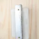 Contemporary Molded Glass Two Light Wall Sconce #0