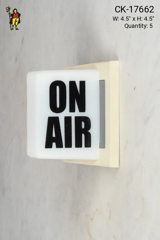 Small "On Air" Wall Light