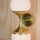 Brass Two Light Up Down Wall Sconce #0