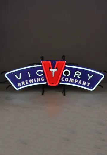 Victory Brewing Company Neon Sign