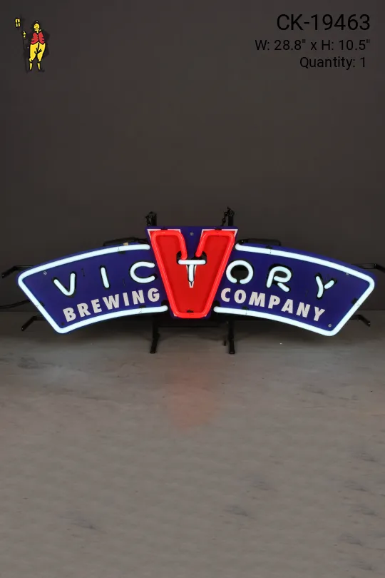 Victory Brewing Company Neon Sign