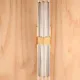 *LED* Brass Crystal Rod Wall Sconce #1