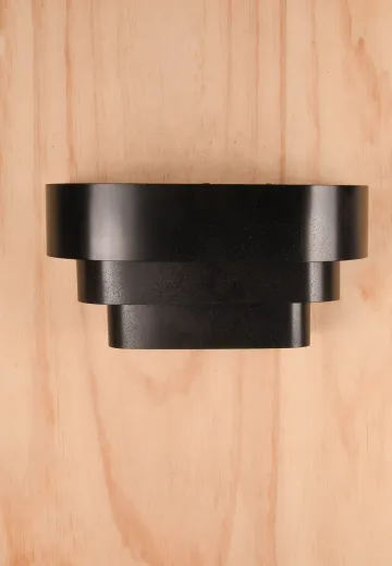 Black Rectangular Wall Sconce