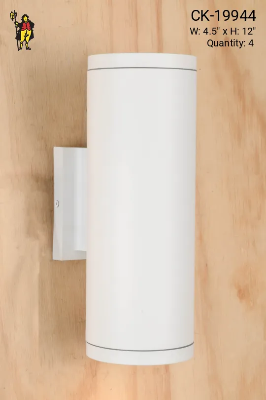 White Up-Down Wall Sconce