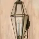 Ten Panel Oversize Glass Wall Lantern #0