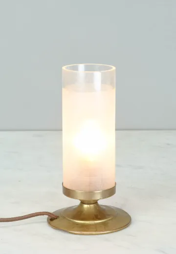 Mid Century Plug In Cafe Table Lamp - Edison