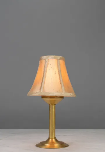 Gotham Brass Plug In Cafe Table Lamp - Candelabra