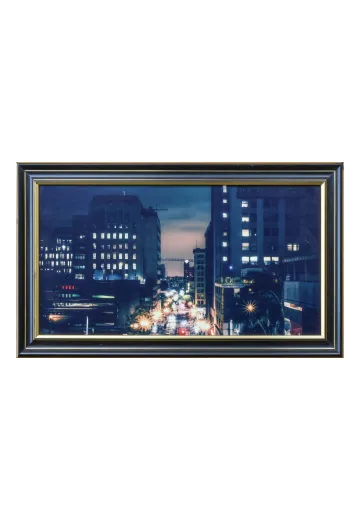Framed Cleared Downtown Photograph