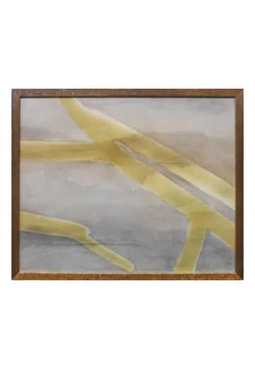 Framed Cleared Abstract Watercolor
