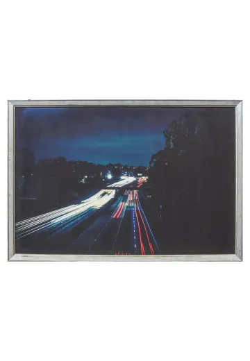 Framed Cleared Photograph of Highway