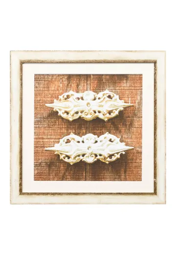Framed Cleared Rococo Inspired Photograph