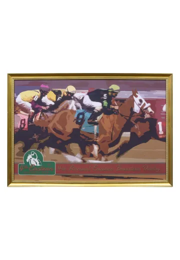 Framed Cleared "The Eastern Derby" Print