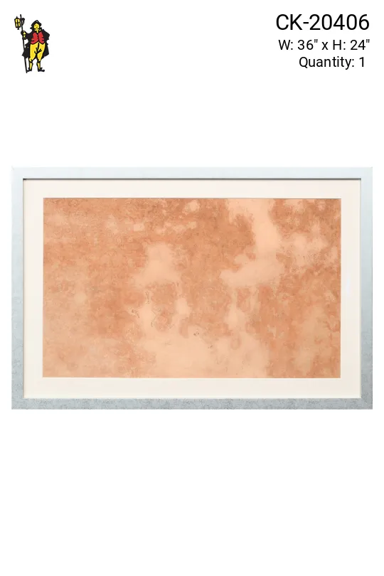 Framed Cleared Sands of Earth Print
