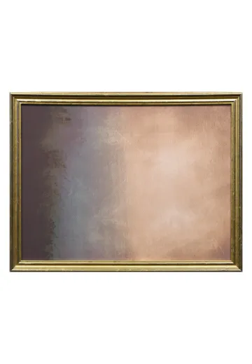 Framed Cleared Expressionist Gradient Painting