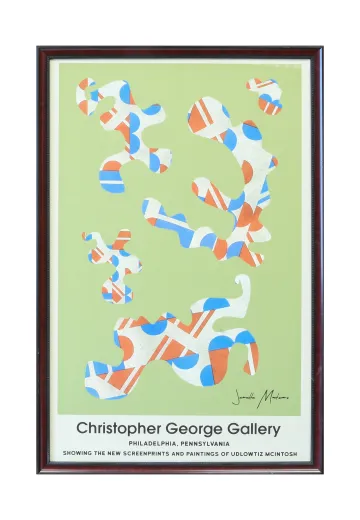 Framed Cleared Constructivist Poster