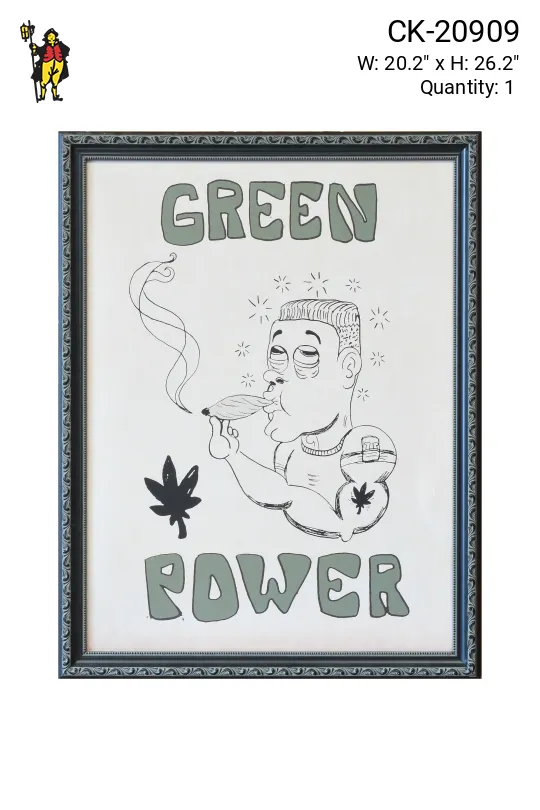 Framed Cleared Counterculture Cartoon