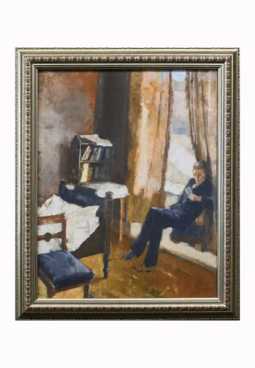 Framed Cleared American Impressionist Painting