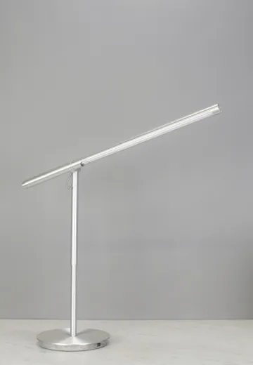 Silver Modern LED Desk Lamp
