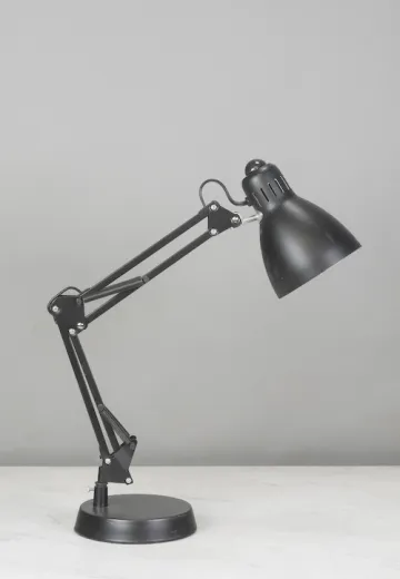 Black Adjustable Desk Lamp