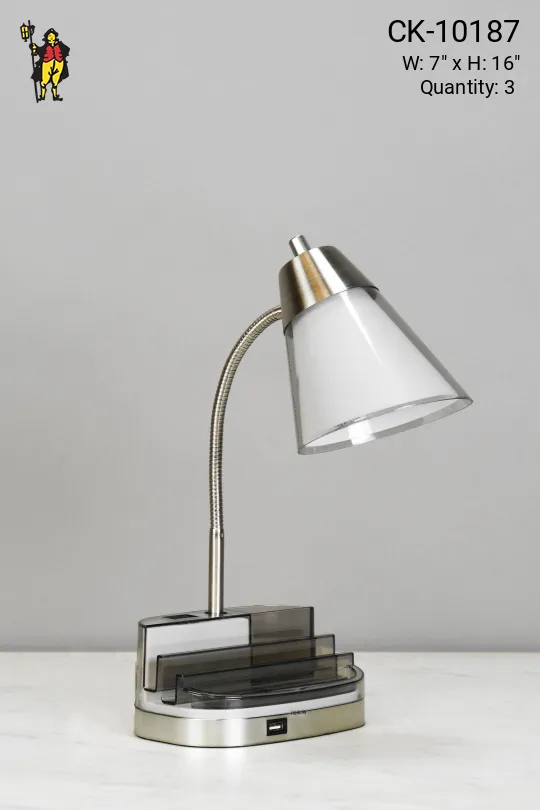 Organizer Desk Lamp
