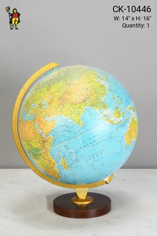 Light Up Desk Globe
