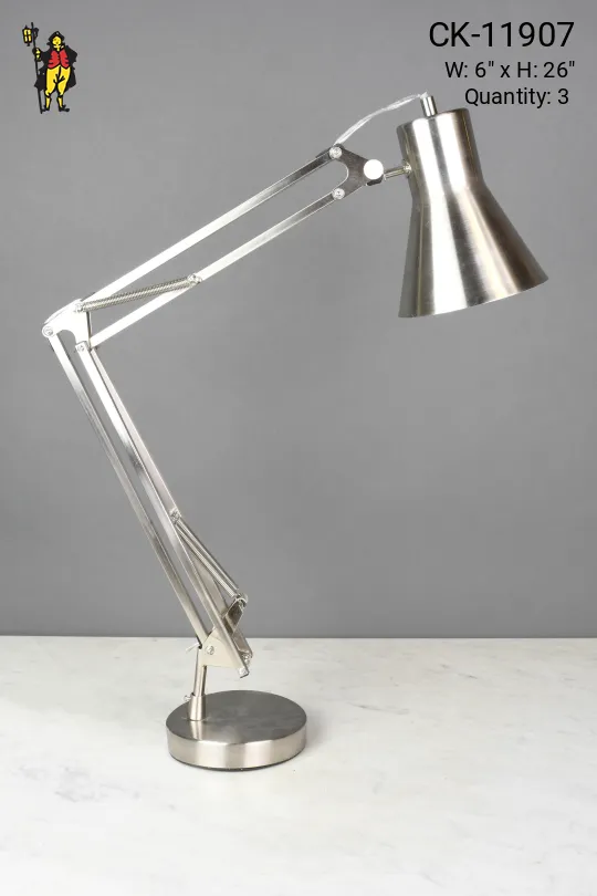 Nickel Architect Desk Lamp