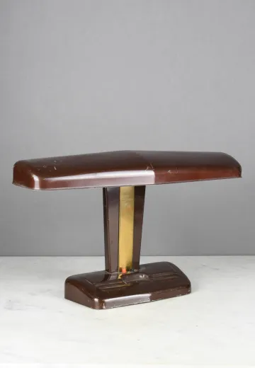 Distressed Bronze Metal Desk Lamp