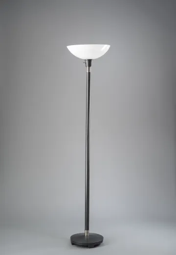 Black Contemporary Torchiere