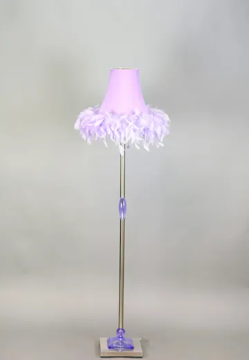 Pink & Purple Floor Lamp
