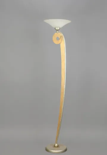 Post Modern Brass Floor Lamp