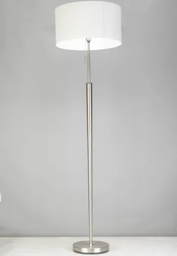 Modern Silver Floor Lamp