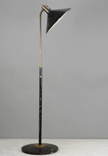 Adjustable Black Mid-century Floor Lamp