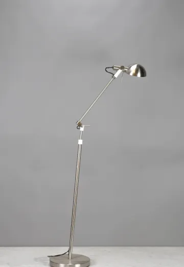 Adjustable Polished Nickel Floor Lamp
