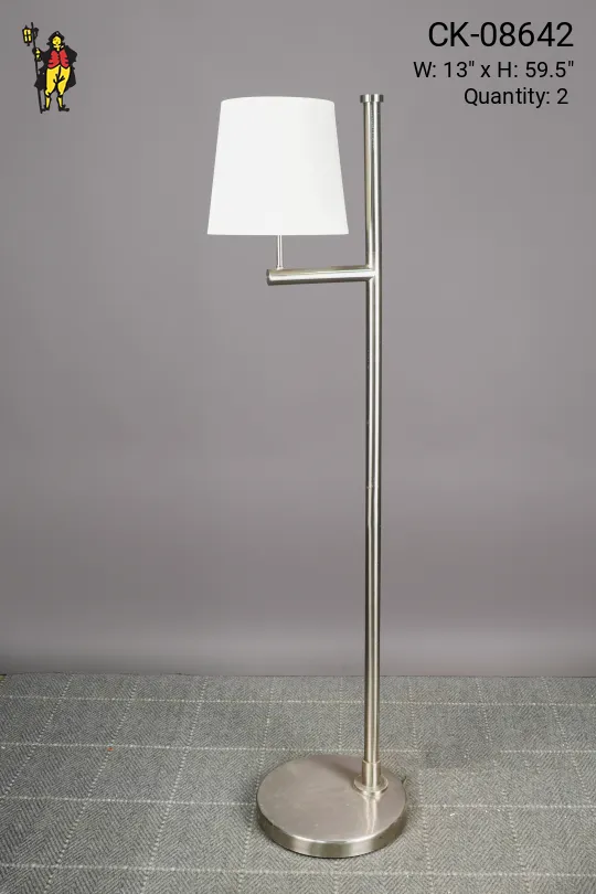 Nickel Floor Lamp