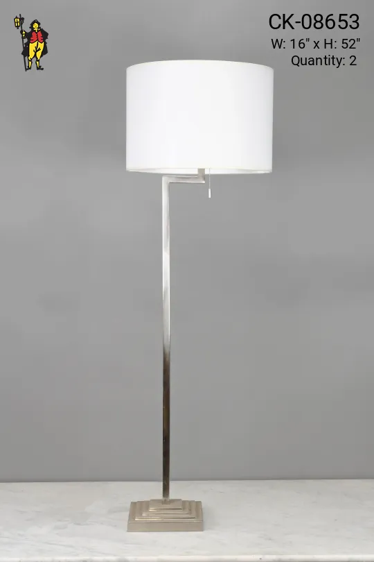 Nickel Floor Lamp