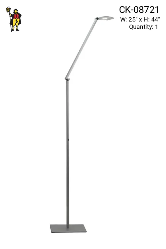 Nickel Adjustable Desk Lamp