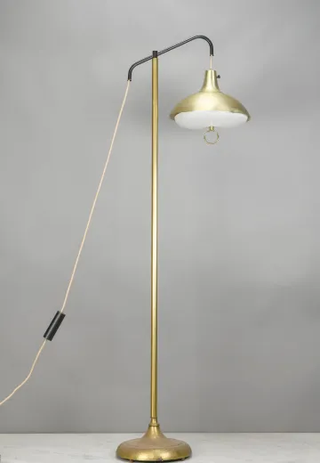 Brass Bridge Floor Lamp