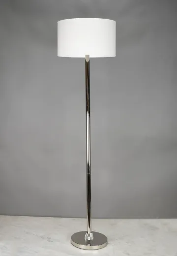 Modern Chrome Floor Lamp