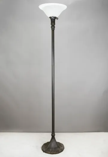 Black Iron Torchiere