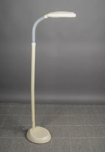 Gooseneck Beige Medical Floor Lamp