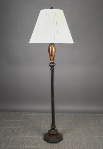 Simple Bronze Floor Lamp