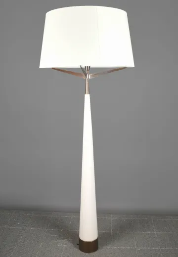 White Modern Oversize Floor Lamp