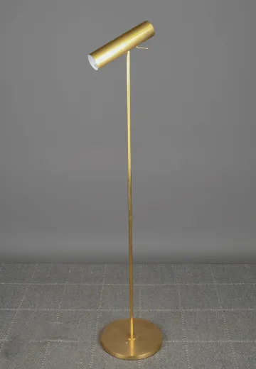 Brass Directional Reading Floor Lamp