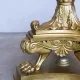 7' Brass Eight Light Federal Standing Candelabra #8